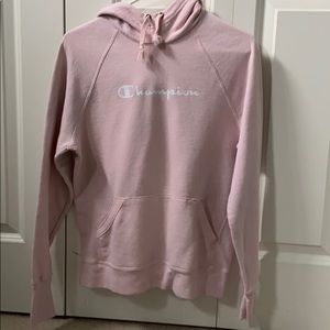 Pink Champion hoodie